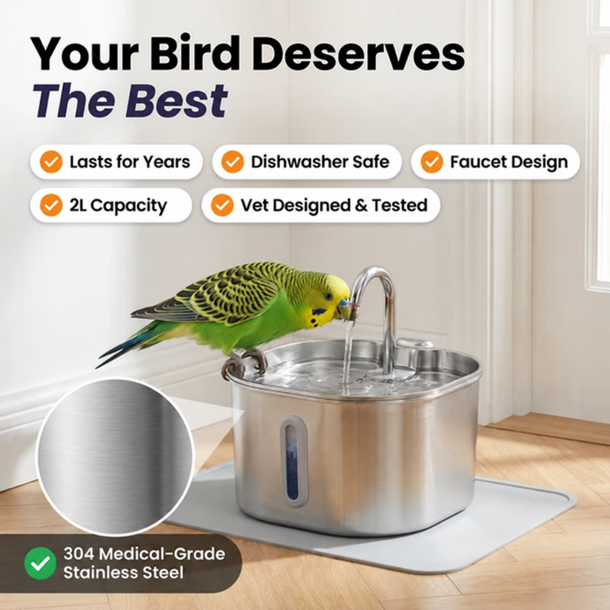 BirbFlow Bird Fountain